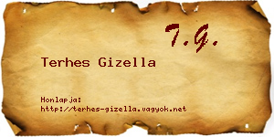Terhes Gizella névjegykártya